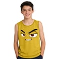 thumbnail image 3 of CYRBOKO Boys Tank Tops, Sleeveless Comfy Casual Funny Kids Graphic Tees Yellow Size 6 T, 3 of 4