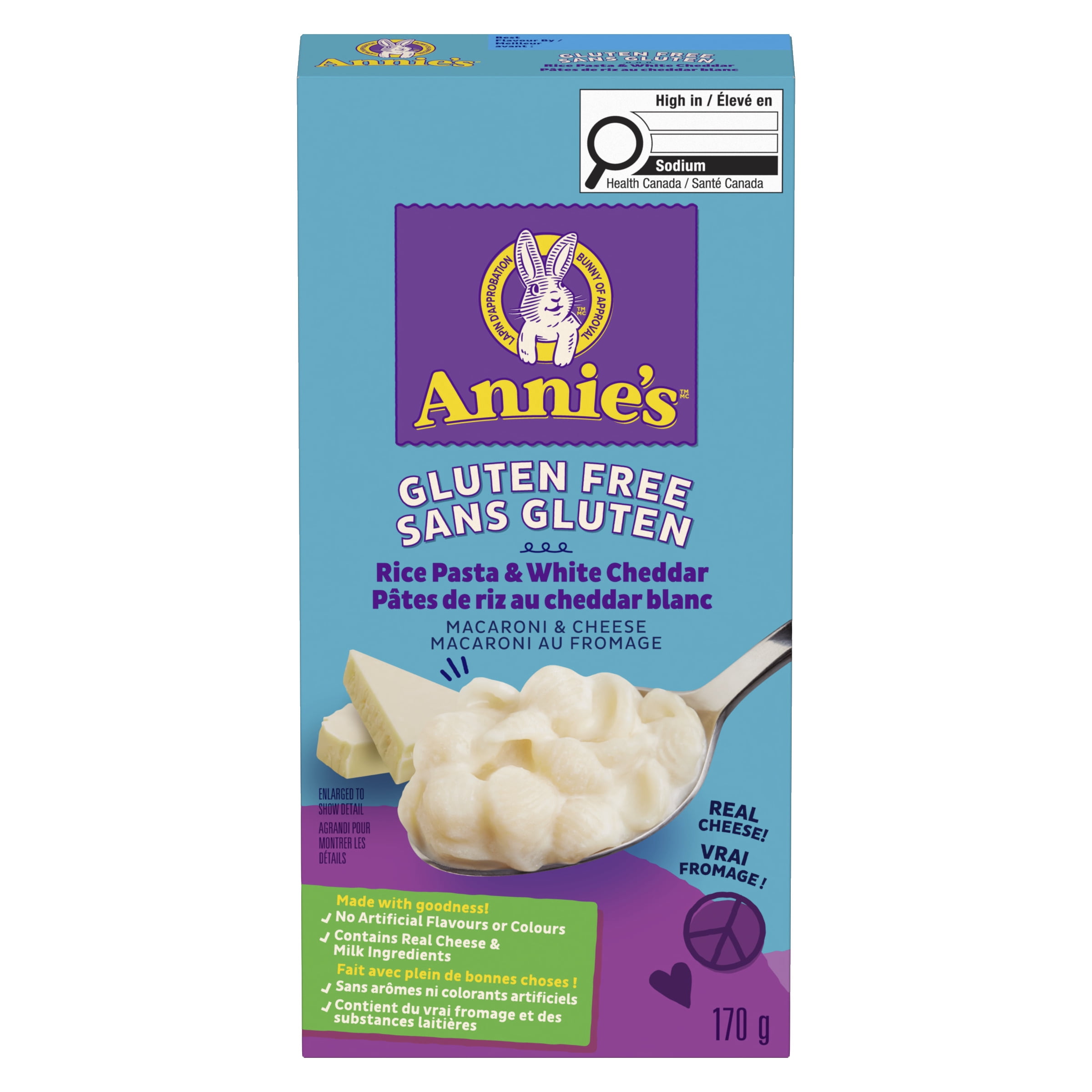Annie's™ Gluten Free Rice Pasta & White Cheddar Macaroni & Cheese