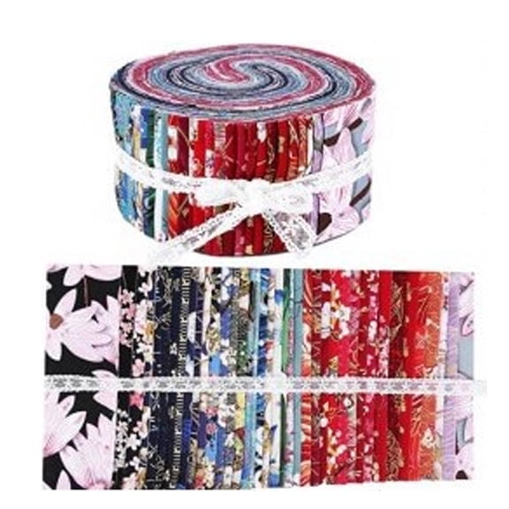 AUQ 2 Pcs Quilting Fabric,Versatile and Colorful Quilting Supplies,Pre-Cut Fabric Bundle Quilting Cotton Fabric Sewing Diy