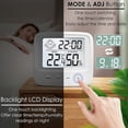 thumbnail image 3 of Digital Hygrometer Indoor Thermometer, Room Thermometer Humidity Gauge with Air Comfortable Icon, High Accuracy Temperature Humidity Monitor with Back, 3 of 5