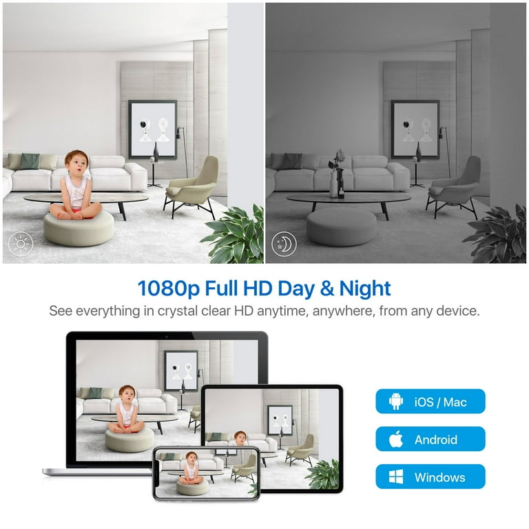 ZOSI 8Channel 1080p DVR 1TB Hard Drive Security Camera, 59 OFF