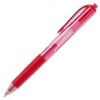 Uni-ball Signo Retractable Gel Pen - 0.4 Mm Pen Point Size - Red Ink - Translucent Barrel - 12 / Dozen (SAN69036)