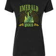 thumbnail image 3 of Wicked - Emerald City - Juniors Fitted Graphic T-Shirt, 3 of 5