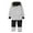 Light Gray, variant on lnmuld Two Piece Snow Suit Heavy Duty Insulated Big Kids Snowsuit All Weather Windproof Thermal Ski Outfit for Extreme Cold Winter Outdoor Adventures Size:14-15 Years