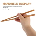 thumbnail image 5 of Soimiss Olive Wood Chopsticks Brown Extra Long for Hot Pot and Frying Home Use 1Pair, 5 of 8