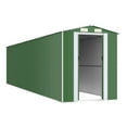 thumbnail image 3 of vidaXL Storage Shed Outdoor Storage Shed for Backyard Patio Galvanized Steel, 3 of 7