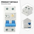 thumbnail image 2 of Girlsshop 1P+N Rcbo Leakage Circuit Breaker with Overload Leakage Protector Switch Ac230V,20A, 2 of 9