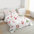 thumbnail image 3 of Castle Fairy Children Xmas Snowman 2pcs Bedding Comforter Set,Candy Cane Twin Comforter Sets,Christmas Tree Breathable Bedding Set,Super Cozy Room Decor, 3 of 8