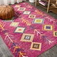 thumbnail image 4 of JONATHAN Y MOROCCAN HYPE 3 x 5 Area Rug, Tribal Love Geometric - Pink/Multi, MOH105B-3, 4 of 9