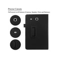 thumbnail image 4 of Case for Galaxy Tab E 9.6 with Universal Stylus Pen - Slim Leather Folio Stand Case Cover for Samsung Galaxy Tab E 9.6 Inch Tablet Model SM-T560 SM-T561 SM-T565 SM-T567V, 4 of 7
