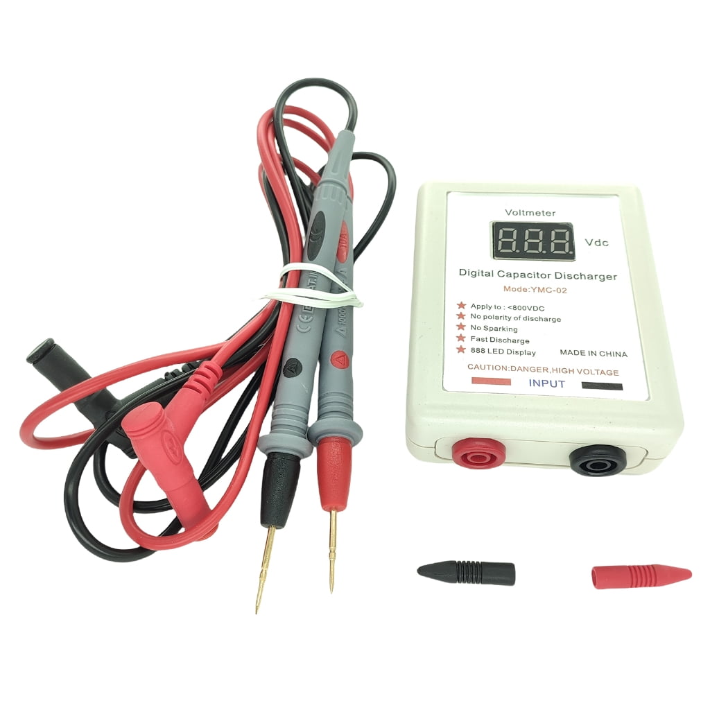 Yammee Voltage Discharging Tool Electronic Repair LED Capacitor Discharger with Probe