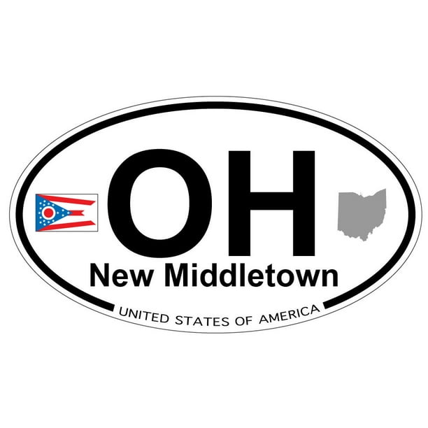 New Middletown Oh Oval Magnet Walmart Com Walmart Com