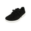 Fitflop Mens Sporty Pop Suede Lace Up Sneaker Shoes, Black, US 9