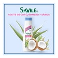 thumbnail image 3 of Shampoo Savilé Aceite de Coco y Romero 700 ml, 3 of 4