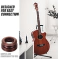 thumbnail image 3 of YISITIAN Guitar Jack Button Endpin, Copper Tip for Bass Endpin Endpin Metal Guitar Pickup Tail Pin Cap Guitar Repair Accessory Instrument Replacement Brown CJ919-87118, 3 of 9