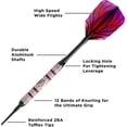thumbnail image 3 of Soft Tip Darts Viper Wings, 80% tungsteno, 16 g, con funda, 3 of 9