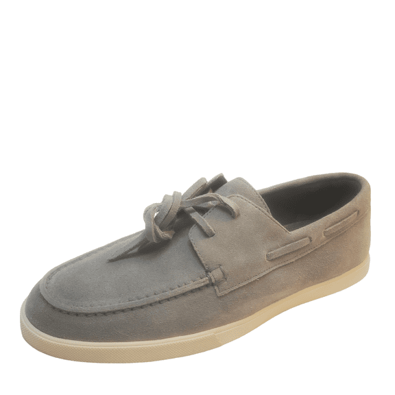 Vince Mens Shoes Salerno Suede Lace Up Oxfords Gray 8.5M