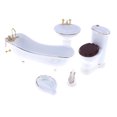 thumbnail image 3 of 1 Set Mini Meubles de Maison Toilettes DIY Décorations à l'Échelle 1/12 Paysage Réaliste Ornement Modèles de Salle de Bain Miniatures Créatifs pour Aménagement, 3 of 8