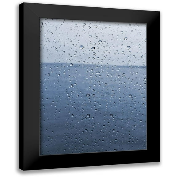 Lewis, Sheldon 12x14 Black Modern Framed Museum Art Print Titled - Rain Drops