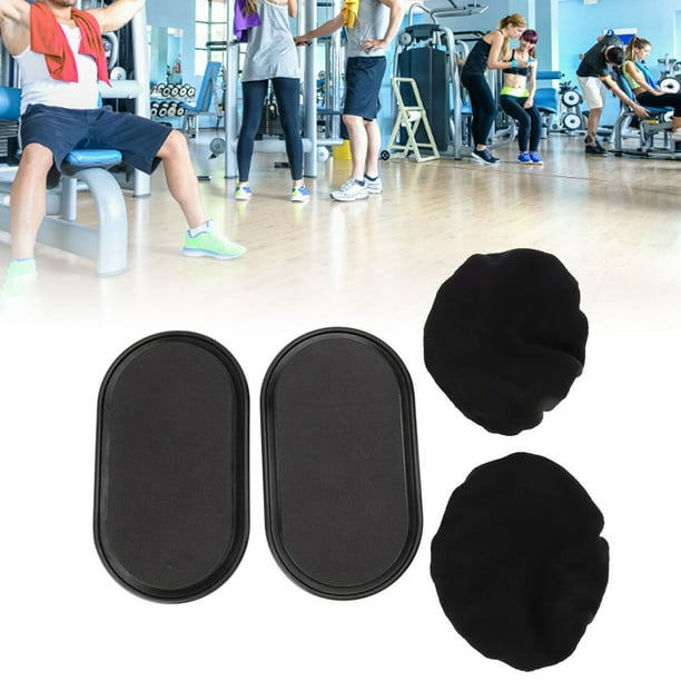 Exercise Sliders, Gliding Disc Feet For Women For Floor Black