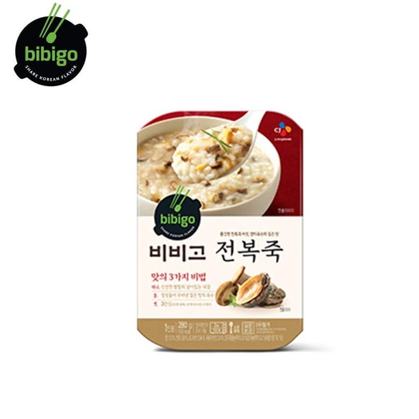 BIBIGO A Bowl of Rice Porridge with Abalone Korean Ready Meal Healthy