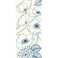 thumbnail image 3 of Gango Home Decor Shabby-Chic Pen and Ink Flowers on cream Panel II & III by Wild Apple Portfolio (Ready to Hang); Two 8x18in Brown Framed Prints, 3 of 5