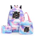 thumbnail image 1 of 3Pcs/set Anime Naruto Canvas Backpack Back To School Backpack for Girl Lunch Bag Pen Case Backpack Student Rucksack Mochila, 1 of 5