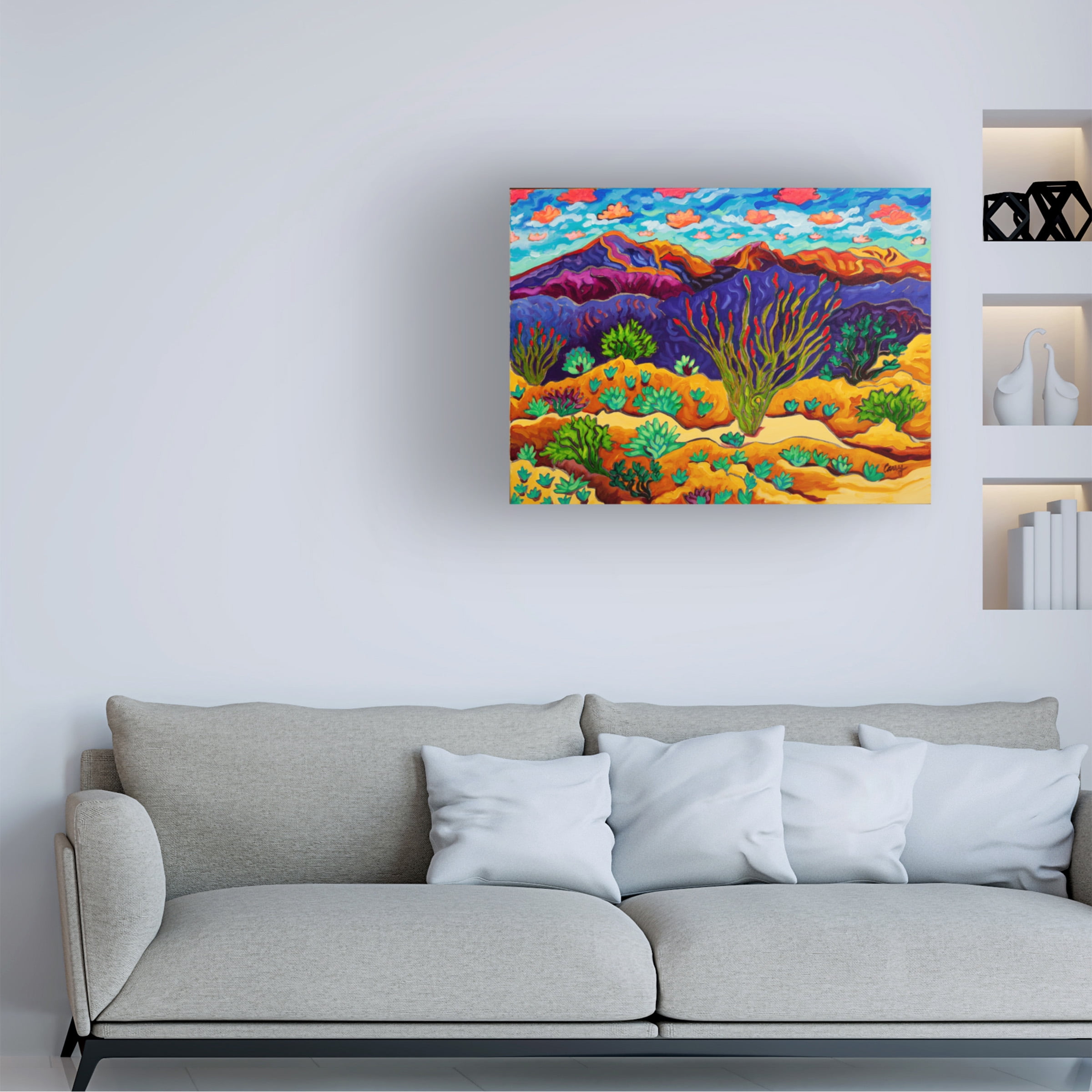Cathy Carey 'Beginning of a Journey' Canvas Art