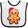 thumbnail image 3 of Inktastic Gingerbread Man First Christmas Boys or Girls Baby Bib, 3 of 4