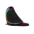 thumbnail image 2 of Mouse vertical Delux Ergonomic Series M618Plus RGB Xtellar negro, 2 of 3