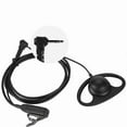 thumbnail image 1 of Auricular Con Gancho Para La Oreja, Práctico Y Sensible Botón PTT Para Radios Para áreas De Vigilancia Para Actividades De Seguridad Para Guardaespaldas, 1 of 7