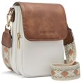 thumbnail image 1 of Bandolera BOSTANTEN pequeña para teléfono móvil, de piel, color beige, 1 of 7