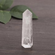 ZAQW Healing Crystal, Clear Quartz Points Healing Fluorite, Spiritual Healing Stone For Home Study Bedroom Office