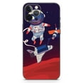 thumbnail image 2 of DesignSkinz Floating Cartoon Astranaut Full-Body Skin Decal Wrap Cover for iPhone 15 Pro Max, 2 of 9