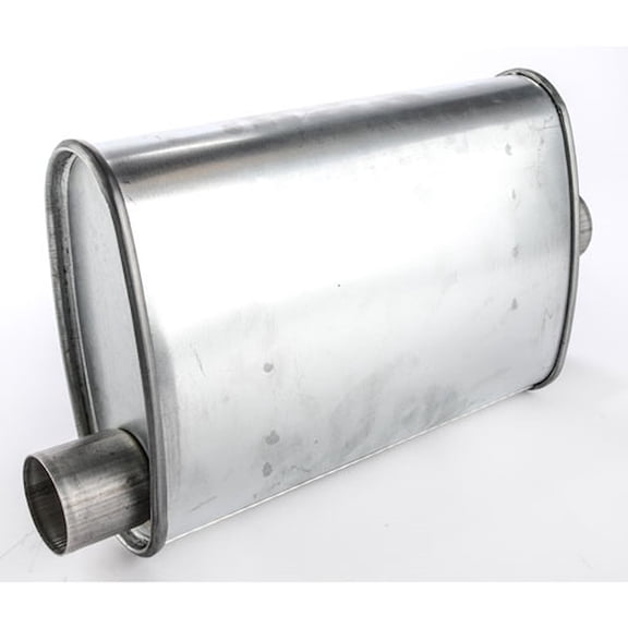 JEGS Turbo Muffler [2 1/4 in.] Offset/Centered - Reversible