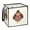 Cartoon Turkey, variant on Home Organizer Foldable Fabric Storage Bin With Handle Gourds Pine Cones
