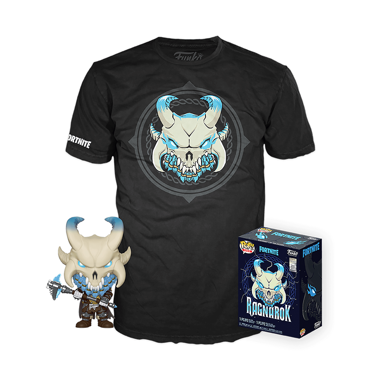 Funko Pop Tee Fortnite Ragnarok Glow Walmart Exclusive Walmart Com Walmart Com