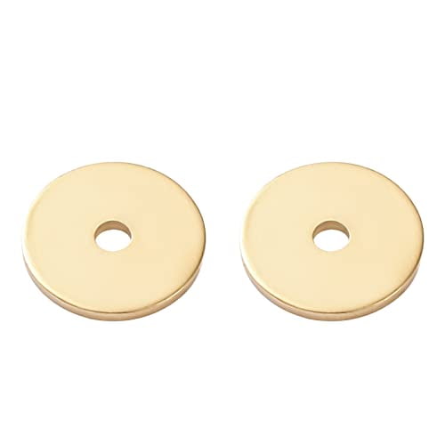3,5mm 24 K Shiny Gold Plated Spacer Beads, Gold Plated Spacer
