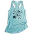 thumbnail image 1 of Nurses Need Shots Tee Tank Top, Ladies Racerback Tank, Nurse RN Nursing Student Tank, Nurse Graduation Tank, Cancun, X-Large, 1 of 3