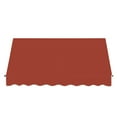 thumbnail image 2 of Awntech 6.38 Ft New Orleans Fixed Awning Canopy with Twisted Rope Arms (76.5in x 31in x 24in), Terracotta, 2 of 2