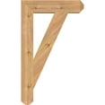 thumbnail image 3 of Ekena Millwork 3 1/2"W x 18"D x 30"H Traditional Craftsman Smooth Bracket, Western Red Cedar, 3 of 4