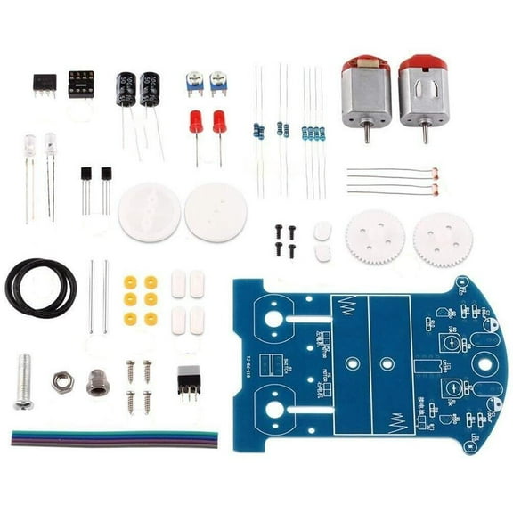 Blarkrus Practice Soldering Learning Electronics Smart Car Soldering Kits Project