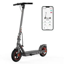 SISIGAD Electric Scooter Adults, 10" Tires, 26 Miles Range, 20 Mph Top Speed, 450W Portable Folding Commuting Electric Scooter with Shock Absorption and App Control