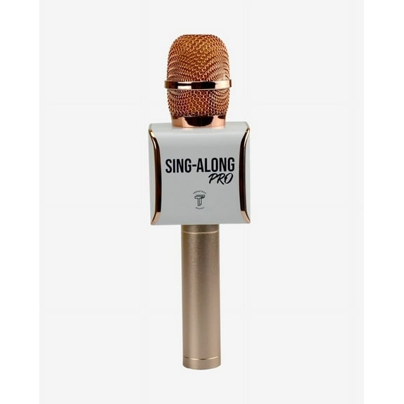 Rose Gold Sing A long Pro 3 Karaoke Microphone - (SA3-Rose Gold)