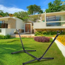 Ktaxon Space Saving Steel Hammock Stand 9' Outdoor Patio Portable With Carry Case