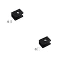 thumbnail image 2 of Soportes de pared Billuyoard Cuadrado negro M 2Conjunto, 2 of 6