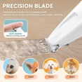thumbnail image 6 of Low Vibration Silent Pet Hair Clipper for Dogs and Cats, Cordless Electric Grooming Trimmer with High-Quality Blades, General Purpose Fur Shaver for Family Home Use., 6 of 7