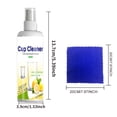 thumbnail image 3 of CQCYD Cup Cleaner And Tea Stain Remover, Food-Grade 120ml Lemon-Scented Gel Cleaner For Mugs Teapots Teaware, Fast-Acting Stain Remover For Coffee Cups And Drinkware, 3 of 9