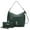 Forest Greeb, variant on MKF Collection Clara Vegan Leather Women's Shoulder Bag & Wristlet Wallet, Chic Hobo Purse Handbag by Mia K - Pink