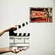 thumbnail image 5 of Cartel de metal retro de cine, decoración de pared, 20 x 30 cm, proyector, triángulo, rectángulo, arte de pared vintage, póster para el hogar, cafetería, sala, club, decoración de películas, regalo., 5 of 7